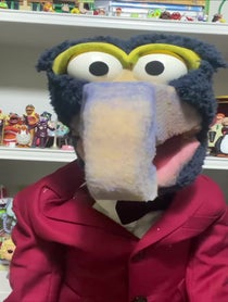 Poster for Birthday video from The Muppets (Kermit, Fozzie, Gonzo) IMPERSONATION