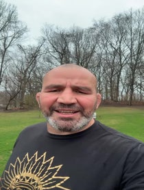 Poster for Birthday video from Glover Teixeira