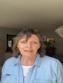 Poster for Birthday video from Sarah Douglas