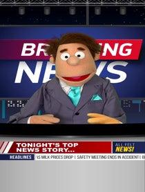 Poster for Birthday video from All Felt No Filter Puppets