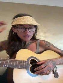 Poster for Birthday video from Lily Fangz
