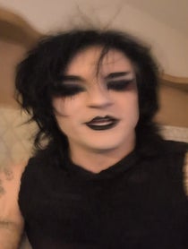 Poster for Pep Talk video from Dusty Gannon (Goth Dad)