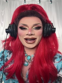 Poster for Birthday video from Divina De Campo