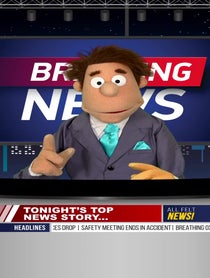 Poster for Birthday video from All Felt No Filter Puppets