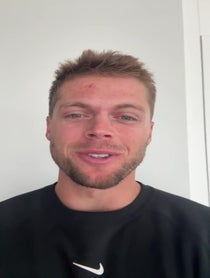 Poster for Birthday video from Nico Hoerner
