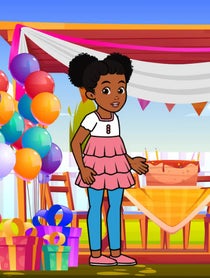Poster for Birthday video from Gracie’s Corner