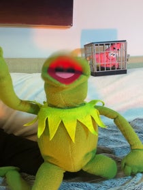 Poster for Pep Talk video from Crashout Kermy