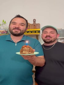 Poster for Birthday video from Ricky and Cesar