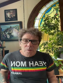 Poster for Birthday video from Slim Jim Phantom