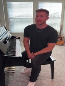 Poster for Birthday video from Ashley Parker Angel