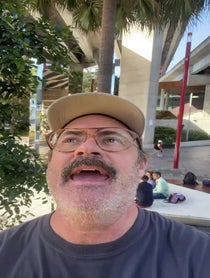 Poster for Birthday video from Sam Simmons