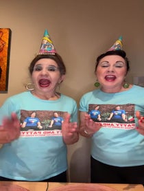 Poster for Birthday video from Patty And Patty