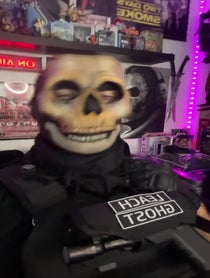 Poster for Birthday video from Jeff Leach: Ghost in Call Of Duty | Pierre Southern in Death Stranding 2 | Jack The Ripper in Record Of Ragnarok