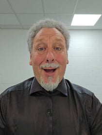 Poster for Birthday video from Tom Jones impersonator