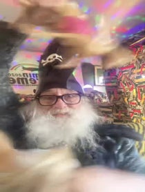 Poster for Birthday video from Vermin Supreme