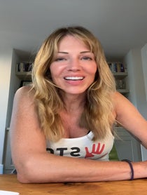 Poster for Birthday video from Tricia Helfer