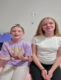 Poster for Birthday video from Trinity and Madison