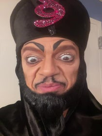 Poster for Gift video from Jafar/Dennis Stowe/Aladdin B’way/Miss Rachel