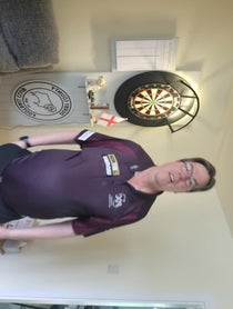 Poster for Birthday video from Scott Gibling #dartsmarker