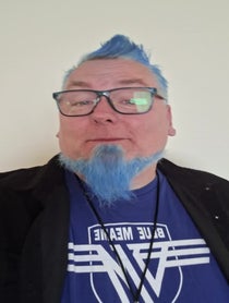 Poster for Birthday video from The Blue Meanie