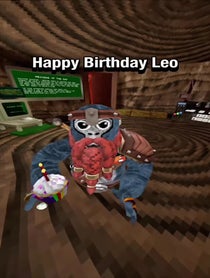 Poster for Birthday video from VikingVR