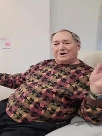 Poster for Birthday video from Neil Sedaka