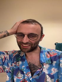 Poster for Birthday video from Auroro Borealo