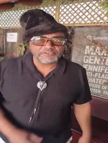 Poster for Birthday video from Benji Webbe