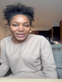 Poster for Birthday video from Amber Shana Williams