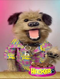 Poster for Birthday video from Puppet pals by Phil Fletcher