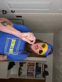 Poster for Birthday video from The Cheese