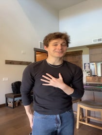 Poster for Birthday video from Nicholas Novak