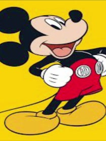 Poster for Birthday video from Mickey Mouse