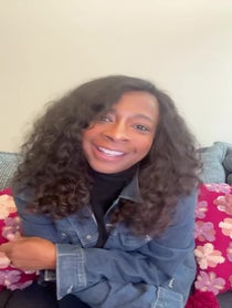 Poster for Birthday video from Sandi McCree