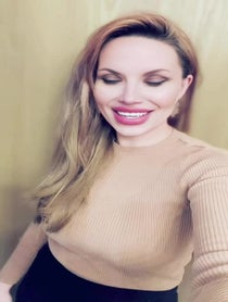 Poster for Birthday video from Angelina Jolie Impersonator