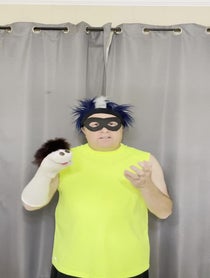 Poster for Advice video from Mr Muscles and Johnny