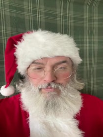 Poster for Birthday video from Canadian Santa Claus