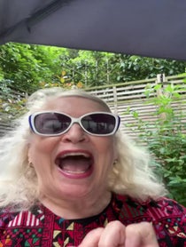 Poster for Birthday video from Sandra Dickinson