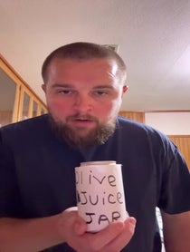Poster for Roast video from Dad drinks beer