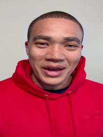 Poster for Pep Talk video from Russell Curry