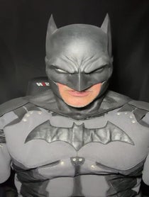 Poster for Pep Talk video from The Batman of San Antonio