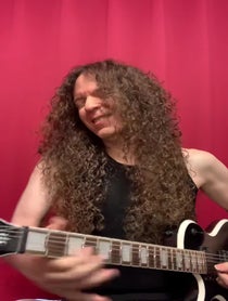 Poster for Birthday video from Marty Friedman