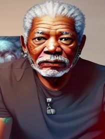 Poster for Mother's Day video from Morgan Freeman Voice