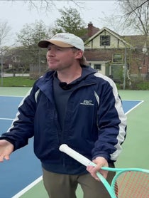 Poster for Mother's Day video from Tennis Coach Conor Casey