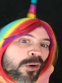 Poster for Birthday video from The Sexy Unicorn