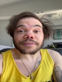 Poster for Birthday video from matthew august jeffers