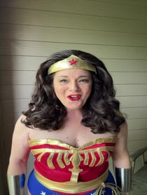 Poster for Gift video from DFW Wonder Woman