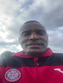 Poster for Birthday video from Clinton Morrison