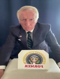 Poster for Mother's Day video from Joe Biden played by Terence Doyle
