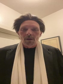 Poster for Gift video from Christopher Walken Impersonator